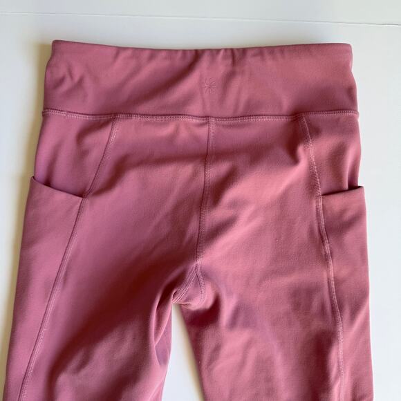 Athleta Girl High Rise Stash Your Treasures Pink Legging XL 14 - Picture 11 of 12